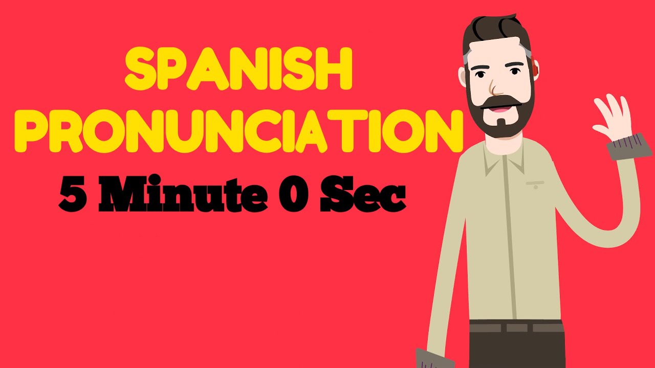 Spanish Pronunciation Guide - YouTube