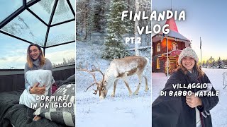 SLEEP IN AN IGLOO HOTEL! Lapland Vlog pt.2