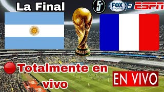🏆 Argentina vs. Francia en vivo, 🔴 La Final Mundial Qatar 2022 en vivo 🏆