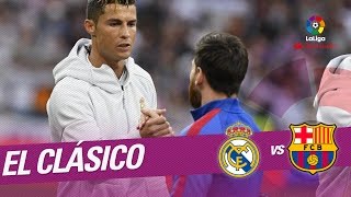 El Clásico - Entrada al campo del Real Madrid vs FC Barcelona