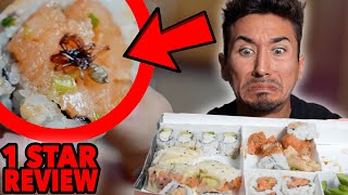 Eating At The WORST REVIEWED Sushi Restaurant in My City... (1 STAR)