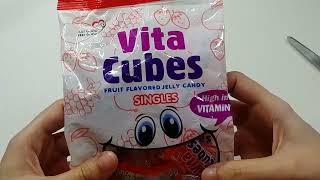 VITA CUBES FRUIT FLAVORED JELLY CANDY ASSORTED FLAVORS