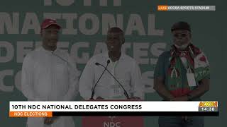 10th NDC National Delegates Congress:  Haruna Iddrissu addresses congress - Adom TV (17-12-22)