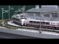 特急街道だった頃の北陸本線475系 nゲージ鉄道模型固定レイアウト n scale model railroad layout