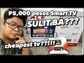 CHEAPEST SMART TV!!! IS IT WORTH IT? UNDER $115!!! ACE Smart LED TV!!! TV PLUS BUNDLE @ SHOPEE!!