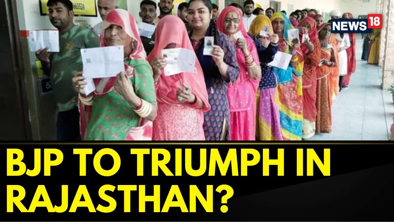 Assembly Elections 2023 | BJP Likely To Triumph In Rajasthan ...