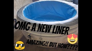 Installing a Liner on a Softub