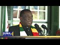 Zimbabwean President Emmerson Mnangagwa declares the country's ongoing drought a state of disaster