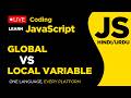 JavaScript Global and Local Variable - Hindi/Urdu Tutorial