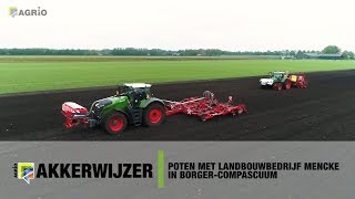 Poten met landbouwbedrijf Mencke in Borger-Compascuum