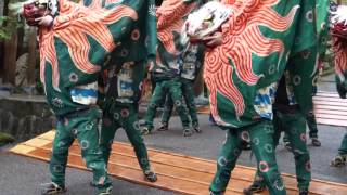 大津神社式年大祭　飛騨天満宮・山田白山神社　還御　2014.5.5