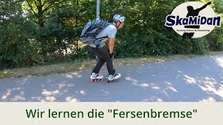 How To Heel Brake On Inline Skates; How To Slow Down On Inline Skates; How To Stop On Inline Skates