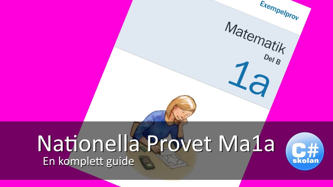 Guide Till Nationella Provet Matematik 1a - Del B - YouTube