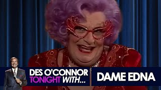 Dame Edna In Hilarious Interview with Madge! | Des O' Connor Show