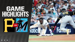 Pirates vs. Marlins Game Highlights (3/28/24) | MLB Highlights