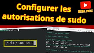 Configurer les autorisations de sudo