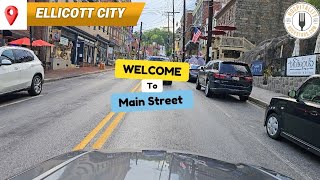 Ellicott City Maryland Main Street | Driving Tour