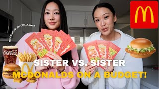 MCDONALDS MUKBANG CHALLENGE + GIVEAWAY 🍔🍟