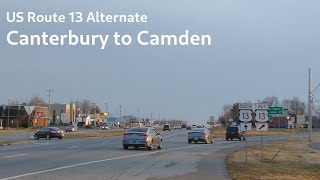 US-13 Alternate: Canterbury to Camden