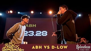 ABH vs D-Low - Solo Final - 2016 UK Beatbox Championships