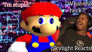 Mario Flipped Out | SMG4 - Mario Plays: Unfair Mario | (Skylight Reacts)