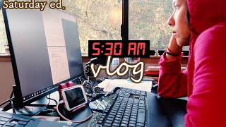 새벽형 인간의 토요일. 하루를 다 보여드려욥 | 새벽 5시 30시 VLOG