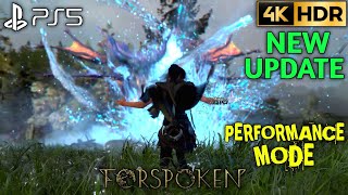 FORSPOKEN Update Performance Modes PS5 Gameplay 4K 60FPS HDR | Forspoken Performance PS5 Gameplay 4K