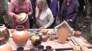 Wood Fired Kiln Opening