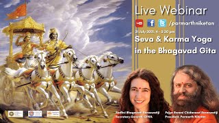 Parmarth Youth Alliance Premieres the Seva \u0026 Karma Yoga in the Bhagavad Gita Webinar