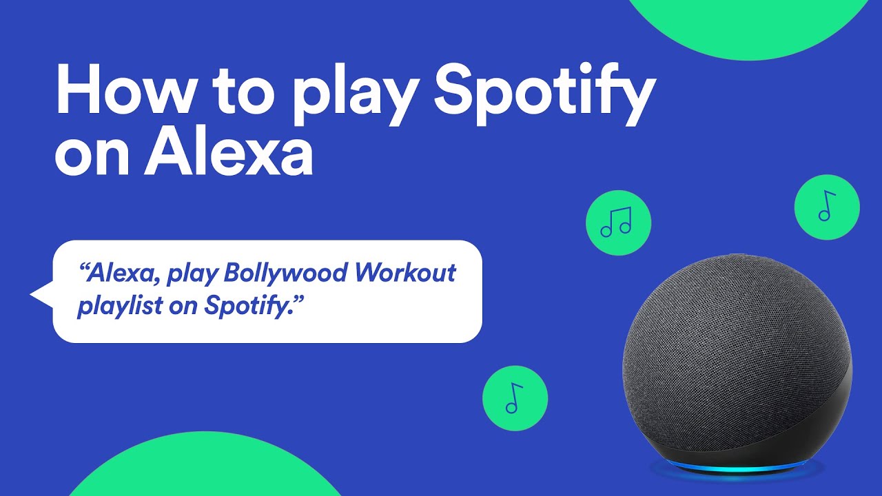 How To Connect Spotify With Alexa - YouTube