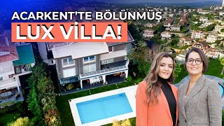 Acarkent'te Bölünmüş Lüx Villa Turu ! #luxury #emlakyatırımı #villa