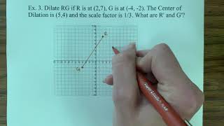 Dilating Coordinates Example 3