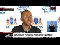SA Lockdown Day 19 | Gauteng Health Department receives donation of PPE