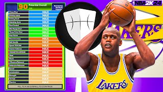 How to make Shaq EXACT Build in NBA 2K24!