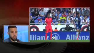 Entrevista Jordi Alba - Espanyol vs FC Barcelona [0-2][25-04-2015]