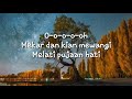 Sammy Simorangkir - Kau Seputih Melati (Lyrics)