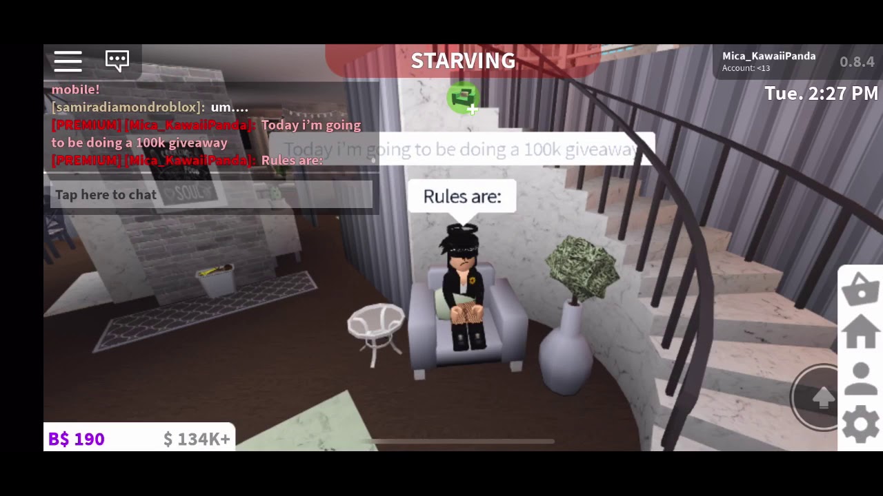 100k BloxBurg Giveaway - YouTube