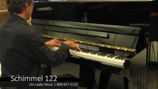 Schimmel 122 Upright Piano Video Demo