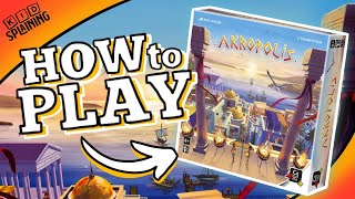 How to Play Akropolis | Akropolis Board Game Tutorial