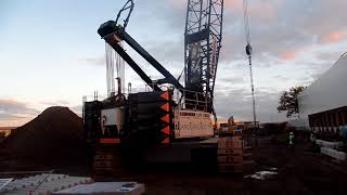 BRANDNEW LIEBHERR LR 1160 IN ACTION