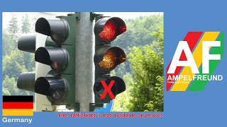 Signalbau Huber (Swarco Global) Vehicle Traffic Light with bulb failure