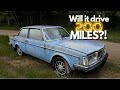 Will this Abandoned Blue 242 RUN AND DRIVE 200 miles?