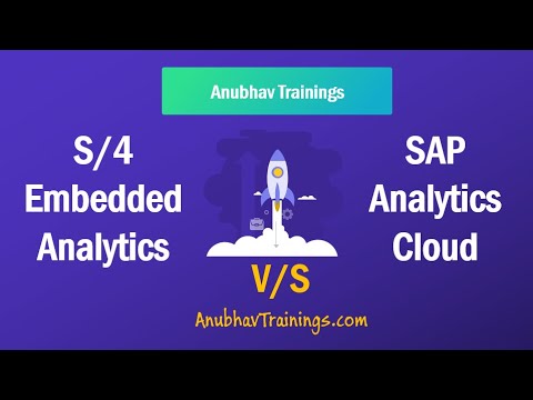 Transform Your Life With Anubhavtraining!: SAP S4 HANA Embedded Vs ...