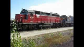 OVR/RLK train 431 west for Sudbury, On. date shot October 4th 2011