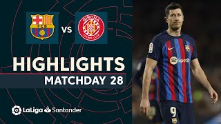 Resumen de FC Barcelona vs Girona FC (0-0)