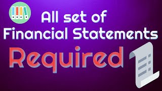 Complete Set Of Financial Statements