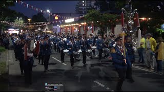 Schützenfest auf der Neusser-Furth am 18. Mai 2024:  1/3 Fackelzug.