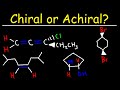 Chiral and Achiral Molecules - Allenes and Alkenes