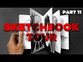 SKETCHBOOK TOUR Part 11(Laugh At my Drawings)