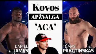 Viską lemiantis smūgis❗️ Daniel James vs Tomas Pakutinskas | Kovos Apžvalga